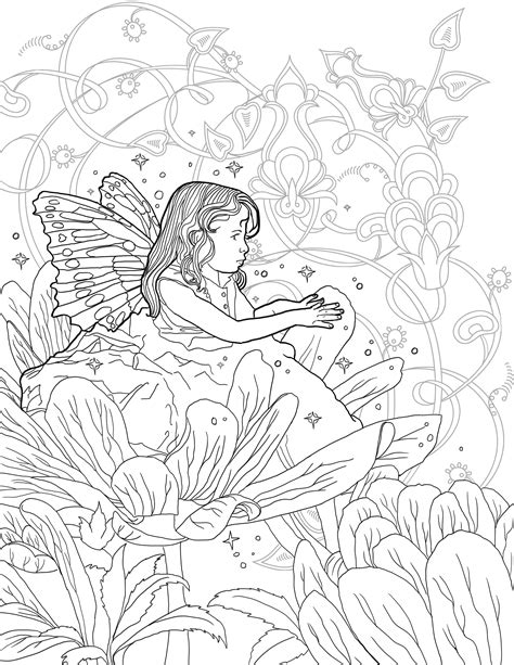 Uncover the secrets of the rainbow fairies with coloring pages